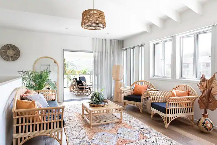 Unique and luxurious bamboo decor lamp model