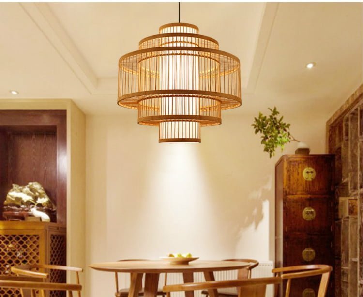 Decorative Bamboo Lamp